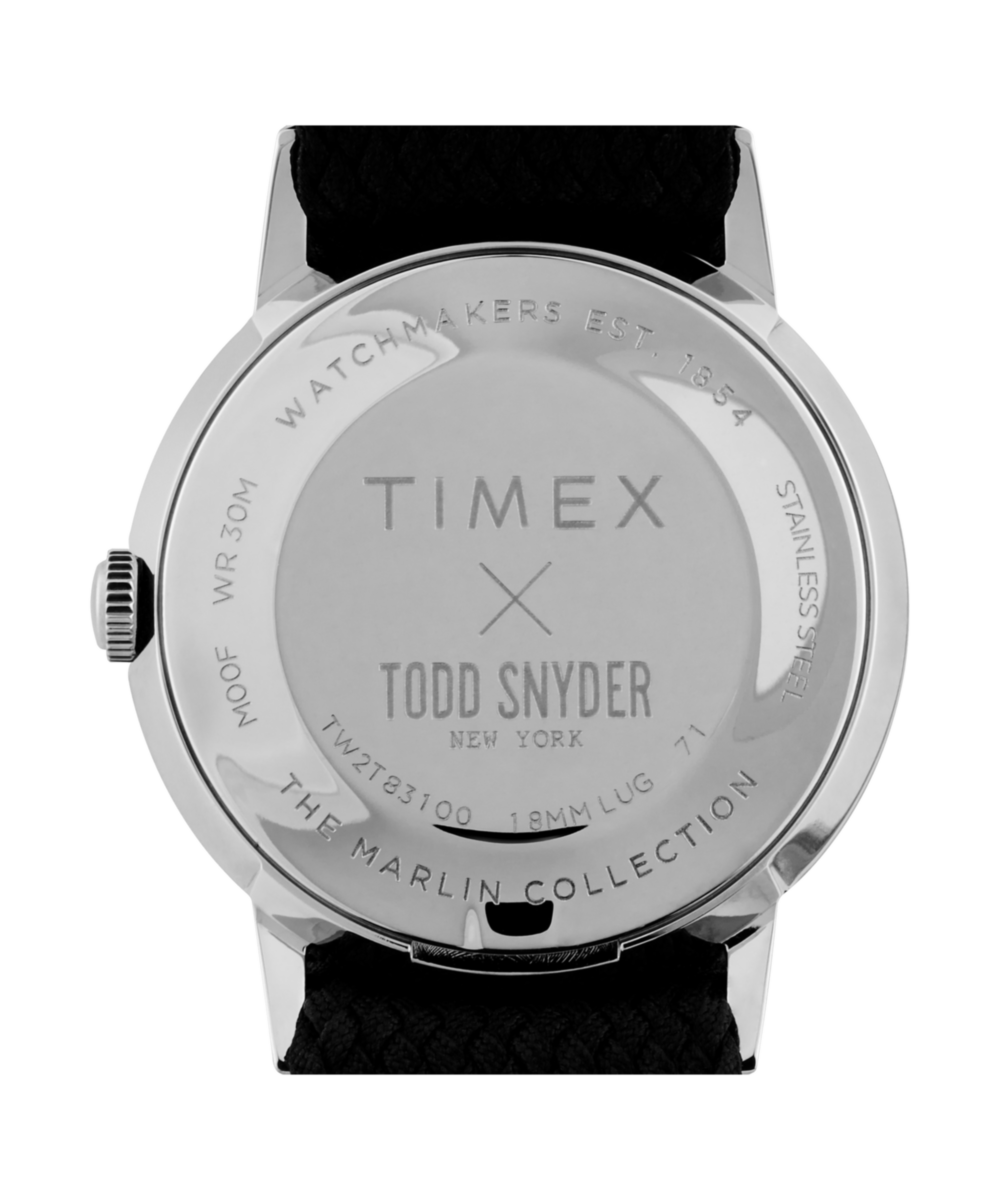 Timex x Todd Snyder Marlin Hand-Wound 1969 Color Flicks Reissue