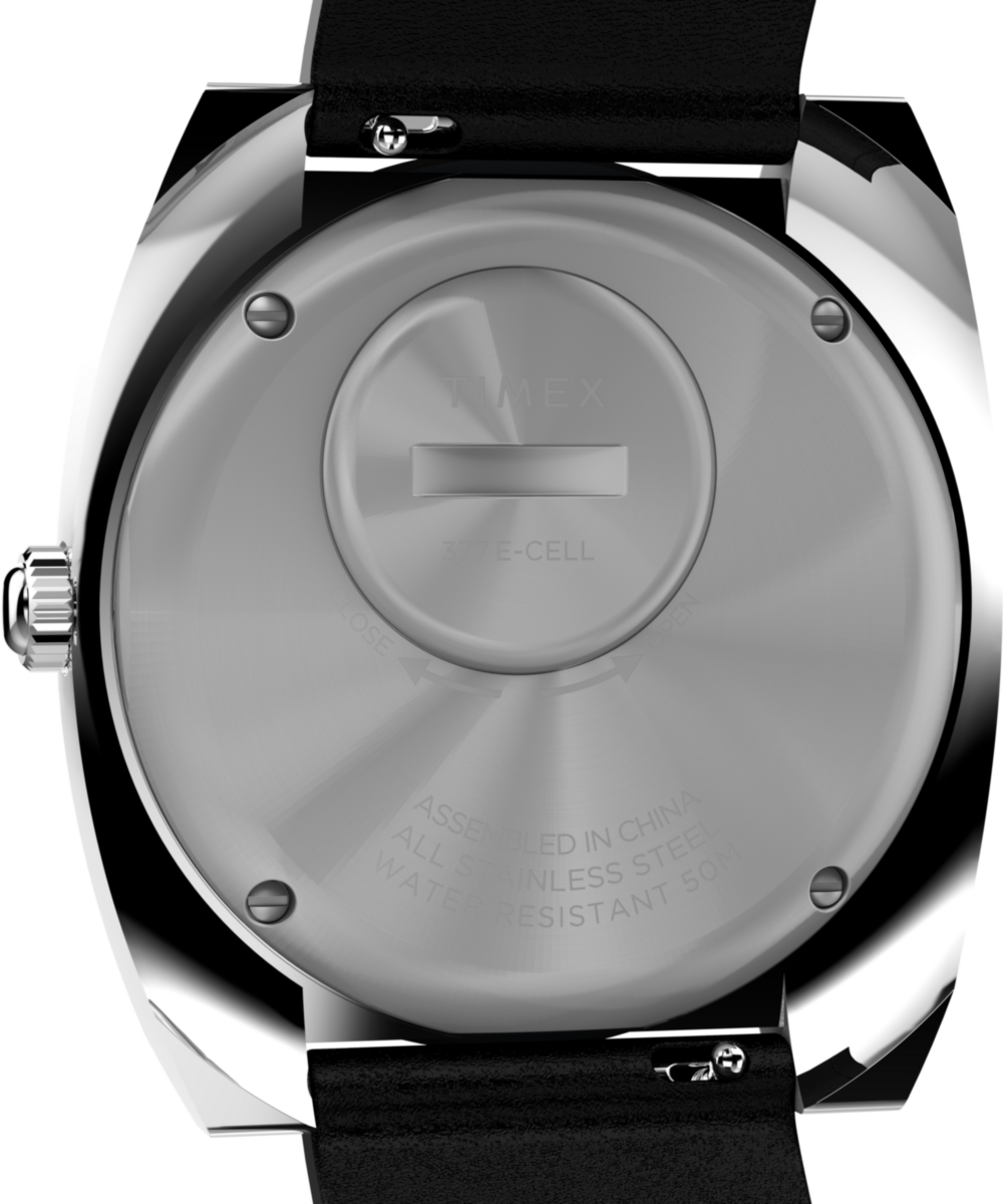 World Time Reissue 39mm Leather Strap Watch