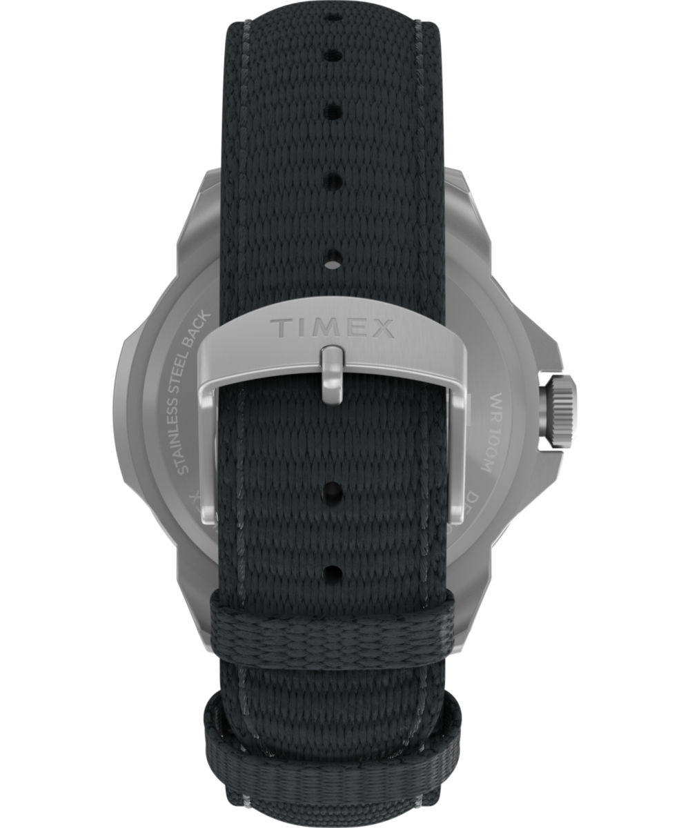 Expedition Ridge 42mm Leather Strap Watch