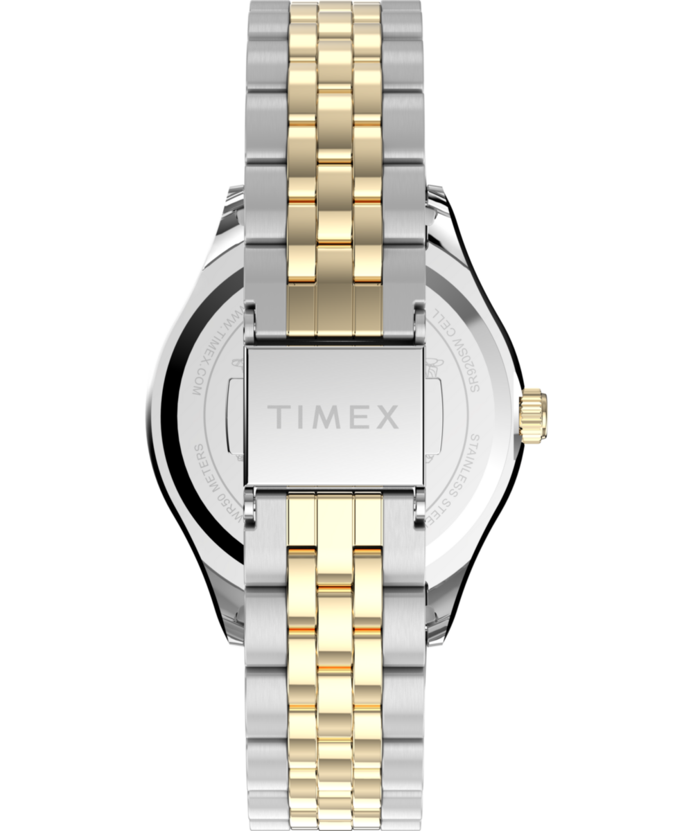 Peanuts® x Timex Timex Legacy Bowtie 34mm Stainless Steel Bracelet Watch