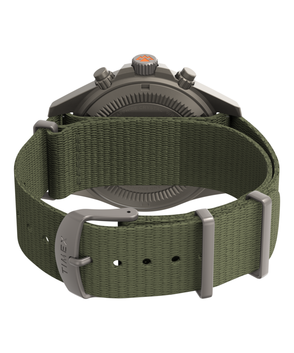 Expedition® Field Chronograph 43mm Eco-Friendly Fabric Strap Watch