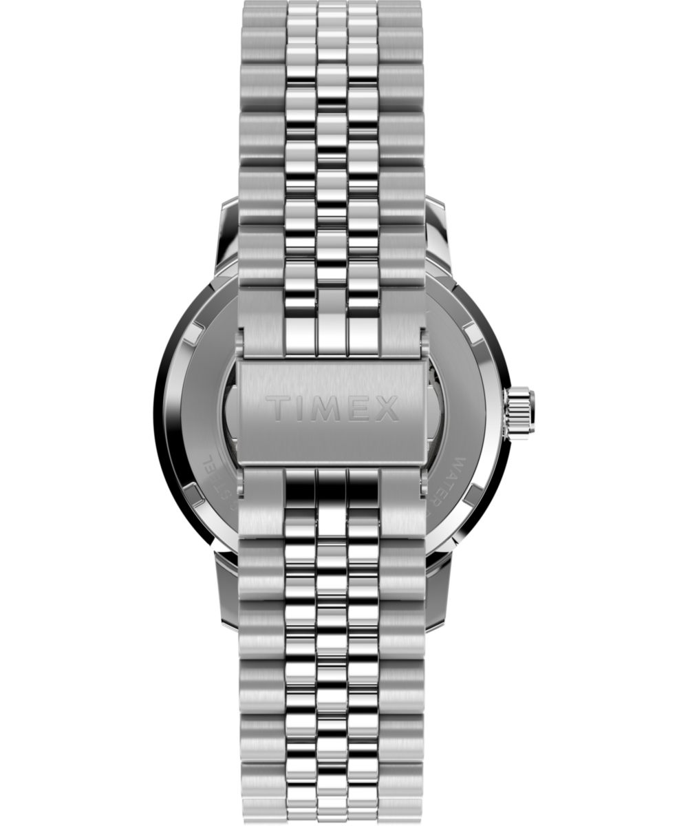 Peanuts® x Timex  Marlin® Automatic 75th Anniversary 40mm Stainless Steel Bracelet Watch