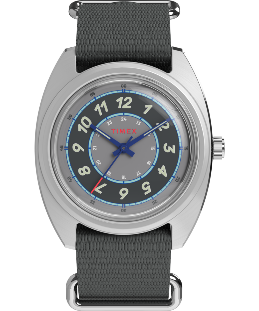 Worn & Wound x Timex Storm 37mm Fabric Strap Watch