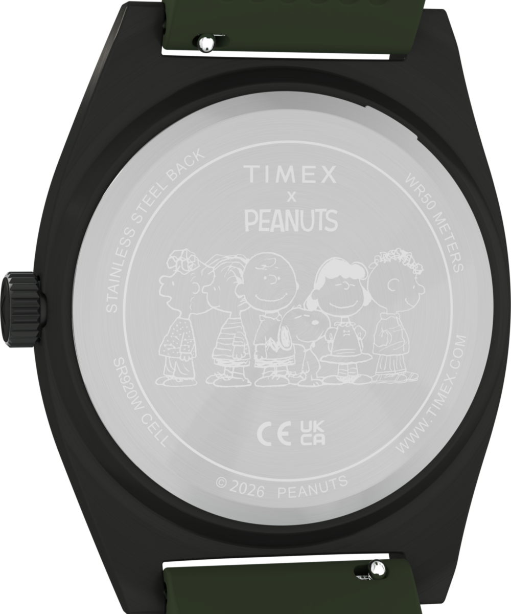 Peanuts® x Timex Expedition Snoopy Road Trip 39mm Silicone Strap Watch