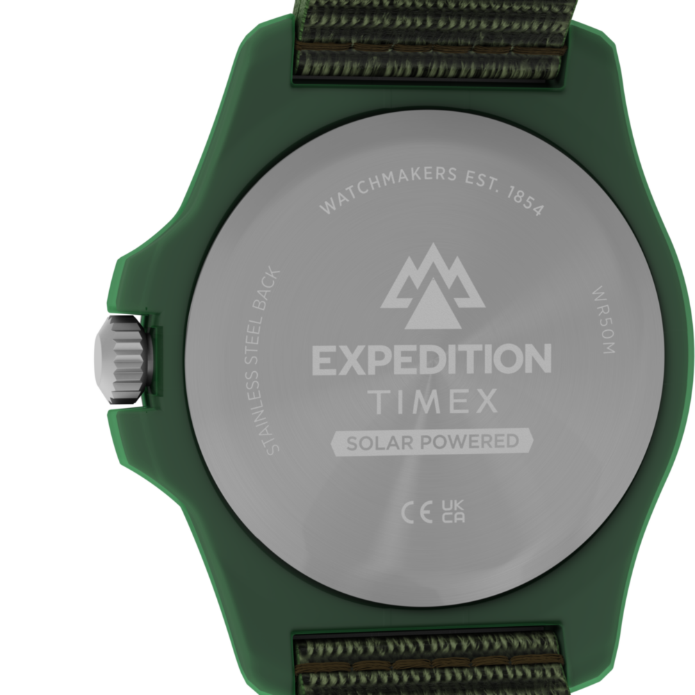 Expedition® Freedive Solar 46mm #tide Fabric Strap Watch