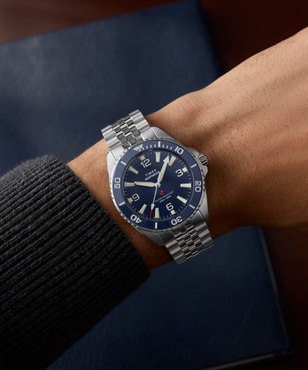 Deepwater Arctic 40.5mm Stainless Steel Bracelet Watch